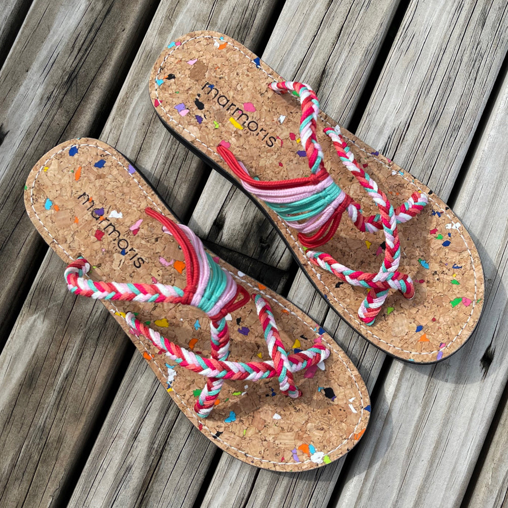 Multicolor Sandals Seaside Holi