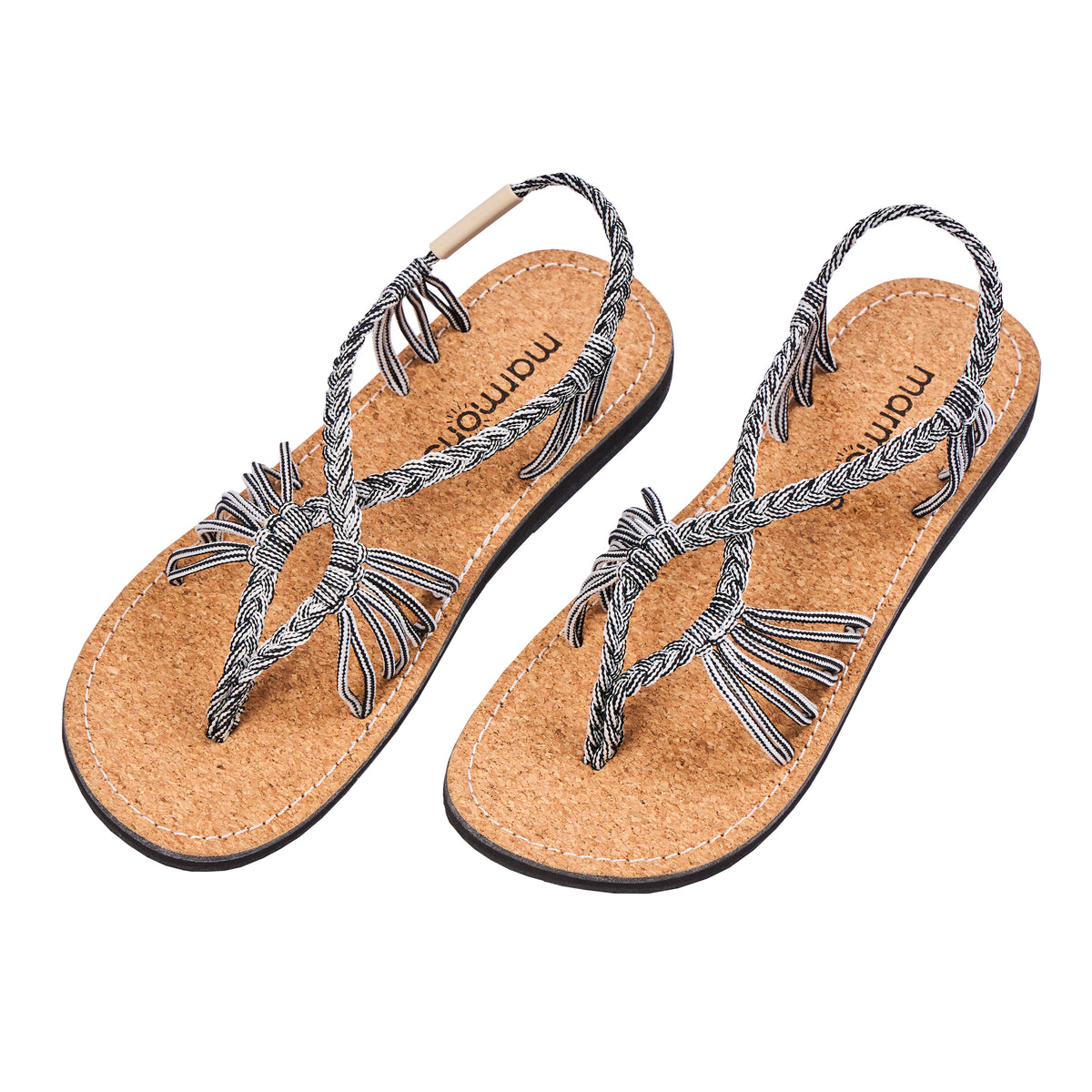 Slingwind Zebra Twist Sandals