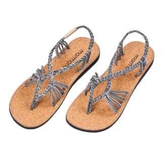 Slingwind Zebra Twist Sandals