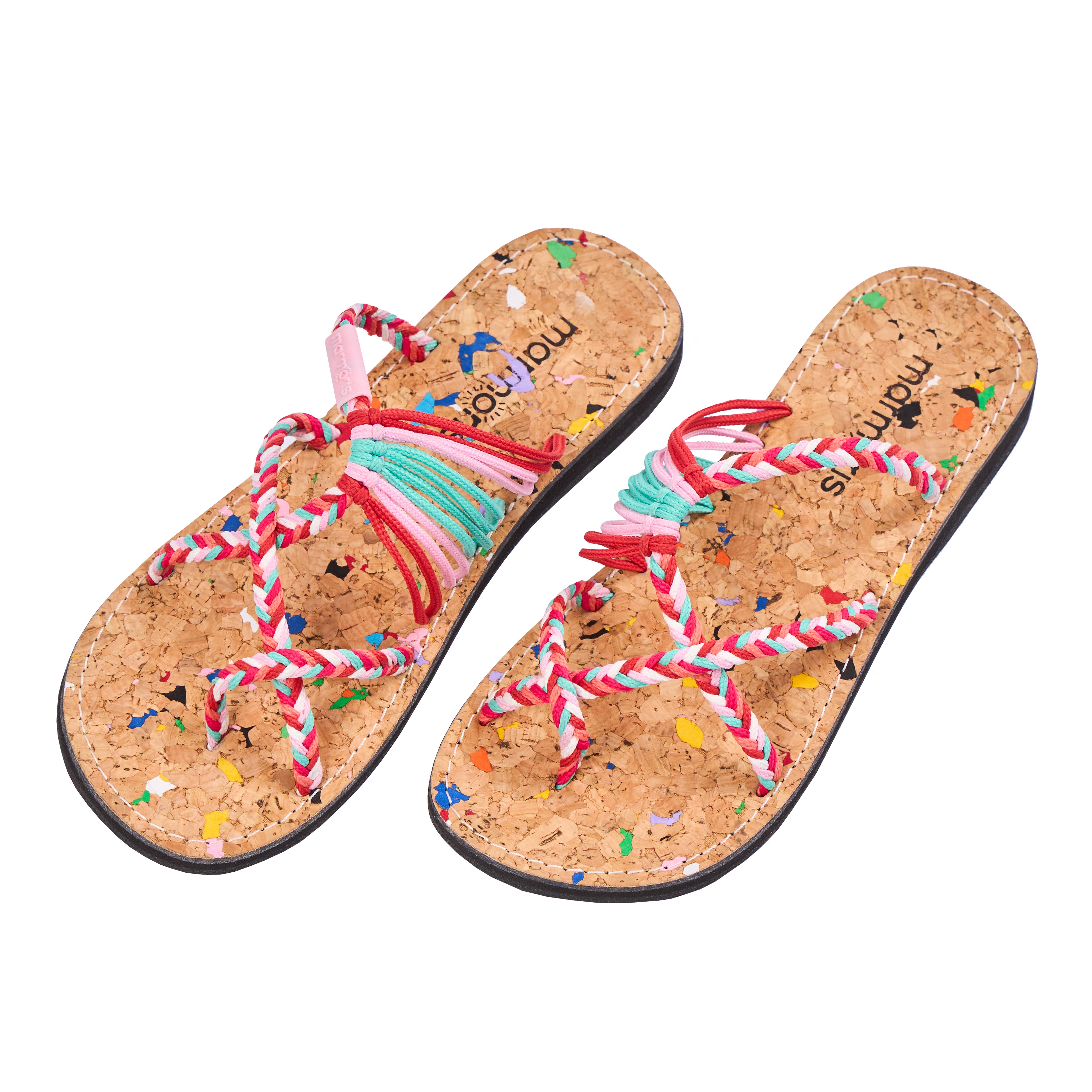 Multicolor Sandals Seaside Holi