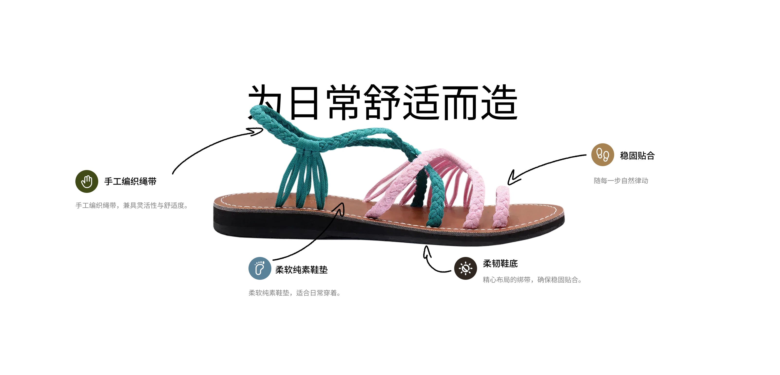 专为
日常舒适设计
