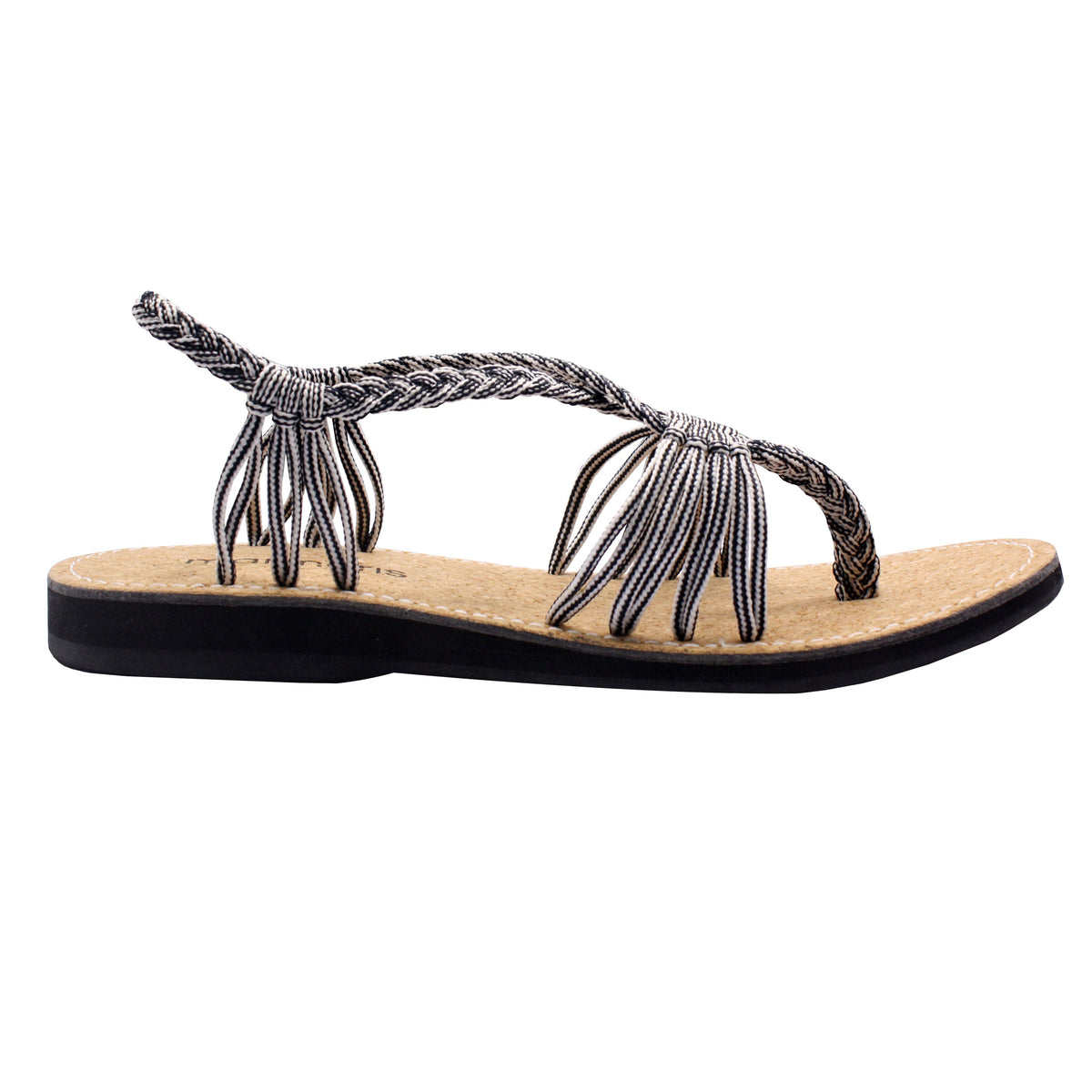 Slingwind Zebra Twist Sandals